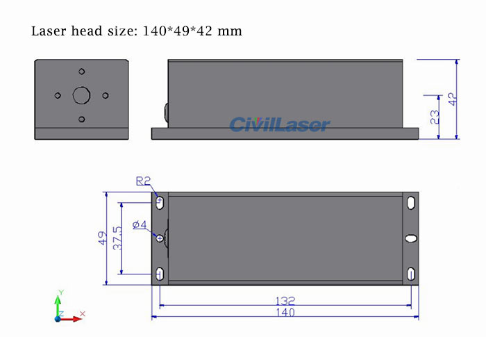 narrow linewidth raman laser